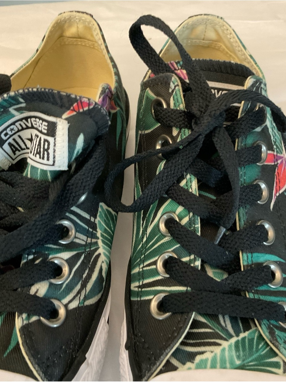 Converse Chuck Taylor All Star High Top Gold Camo Women's 7 - Picture 3 of 9